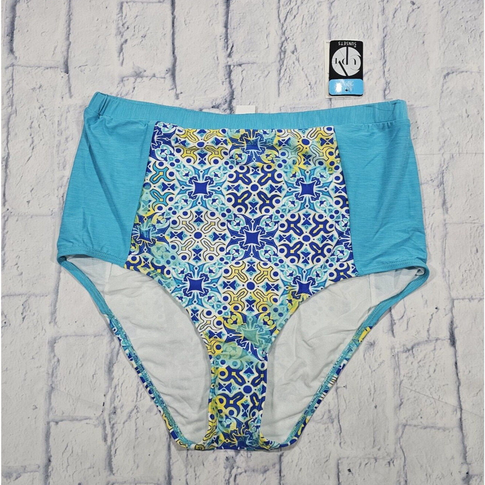 Curve By Sunsets WOMENS SIZE 22W Retro Hi Waist Swim Bottom